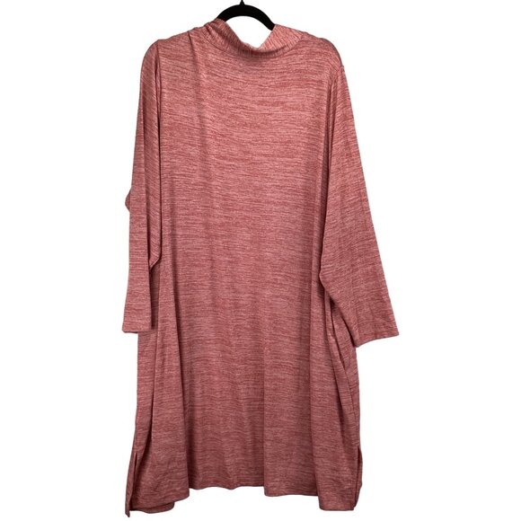 Lands End Womens Open Front Cardigan‎ Size 3X 24W-26W Sweater Long - Picture 5 of 9